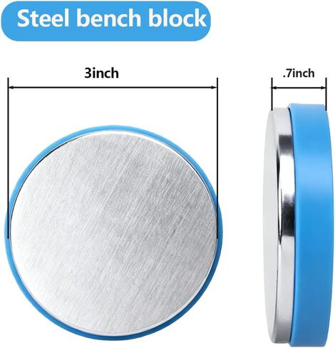 Steel Bench Block and Metal Stamping Hammer Kit for jewelry making in Kuwait