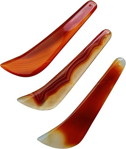 Natural Agate Knife Burnisher Jewelry Hand Polishing Tool Red 4.3 inch Gold and Silver Polishing Burnisher Tools Hand Jewelry in Saudi Arabia