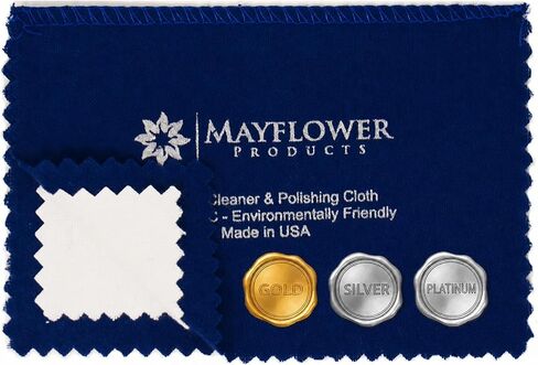 Jewelry Polish Cleaning Cloth for Silver & Gold - 2 Different Sizes in Kuwait
