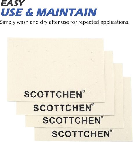 SCOTTCHEN 4Pcs Wool Cloths for Buffing,Polishing and Lapping, 6" x 4" x 1.55mm,Ideal for Lapidary, Jewelry,Glass,and Metalworking ect. in Saudi Arabia