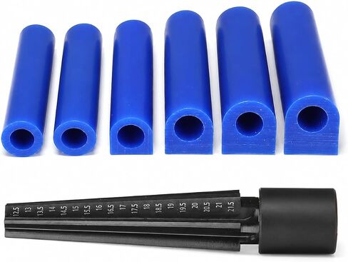 SHANGNIULU Ring Wax Carving Kit, 6 Blue Wax Tubes for Lost Wax Casting in Kuwait