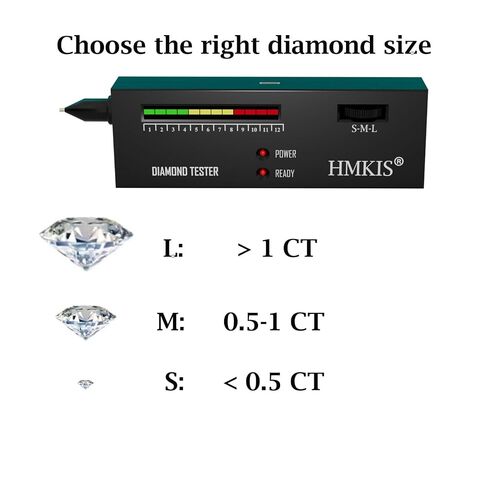 HMKIS Diamond Tester Pen with 60X Jewelry Loupe (Non-Rechargeable) in Kuwait
