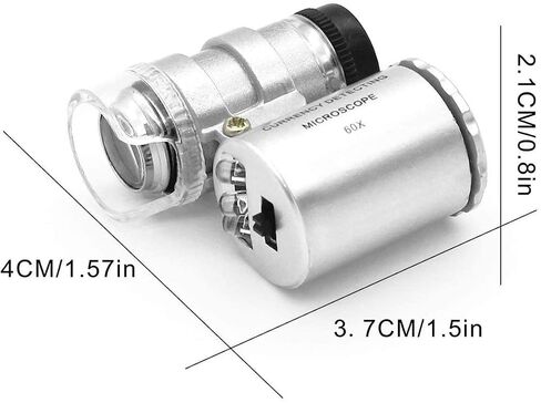 HMKIS Diamond Tester Pen with 60X Jewelry Loupe (Non-Rechargeable) in Kuwait