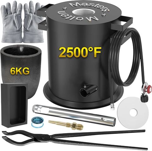 MMasters 4KG Propane Melting Furnace Kit, 2400°F High Efficiency in Saudi Arabia