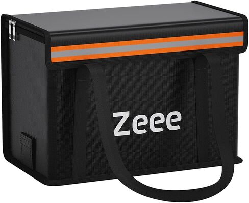 Zeee Fireproof Explosionproof Lipo Bag Battery Storage(8.46 x 6.5 x 5.71in) in Saudi Arabia