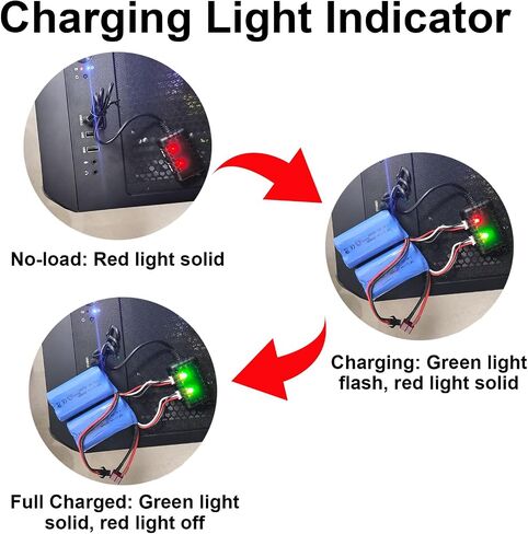 7.4V Lipo Battery Charger - RC Car Balance Chargers USB Cable 2-in-1 with XH-3P Plug 1A for 2S Batteries RC Cars Drone Boat Airplane Truck Quadcopter Airsoft SCX24 SCX10 in Saudi Arabia