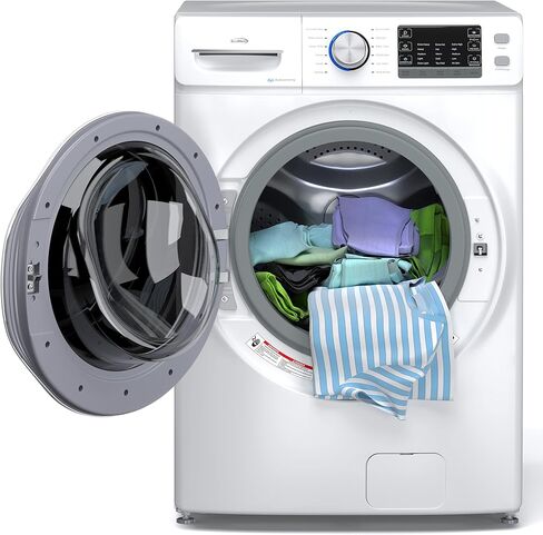 KoolMore 2-in-1 Front Load Washer and Dryer Combo for Apartment, Dorm, RV, and Small Home Laundry Washing and Drying, 16 Wash and 4 Dry Cycles, Compact Space Saver (White) [FLC-3CWH] in Saudi Arabia