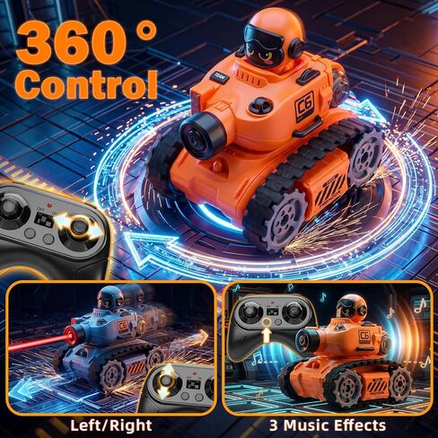 BLF FUN 2Pack Remote Control Battle Tank Toys with Laser Tag for Kid Boys in Saudi Arabia