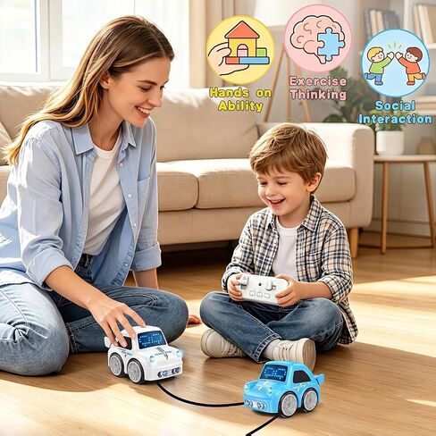 Magic Mini Bus car, 2.4 GHZ Remote Control Car with LED Lights in Saudi Arabia