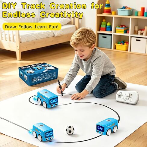 Magic Mini RC Bus, 2.4 GHZ Magic Follows Line Car in Saudi Arabia