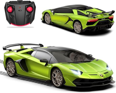 AEROQUEST 1:24 Lamborghini Remote Control Car （Aventador SVJ-Green） in Saudi Arabia