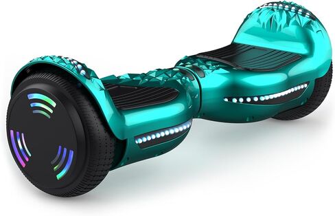 HOVERSTAR Kids Hoverboard, Bluetooth Speaker, LED Lights 2026 Upgraded in Kuwait