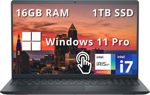 ديل لابتوب انسبيرون 15 3501 بشاشة 15.6 انش FHD i7 ومعالج انتل كور i7-1165G7 وذاكرة RAM 16GB DDR4 وSSD 512GB وبطاقة رسومات انتل ايريس Xe وبلوتوث 5.0 وواي فاي وHDMI وويندوز 10 هوم - اسود in Kuwait
