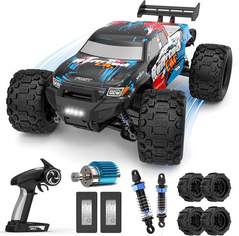 1:16 Waterproof Monster Truck Toys RC Cars Amphibious Remote Control Car Water Blaster Trucks 4WD All Terrain Off-Road Pickup Water Toy for 6-12 Year Old Kids Halloween in Kuwait