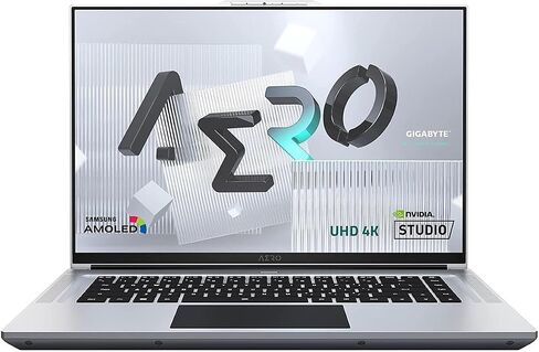 جيجابايت ايرو 17 YE5: 17.3 انش 4K/UHD miniLED 120Hz، انتل كور i7-12700H، انفيديا جيفورس RTX™ 3080Ti، 32GB DDR5 RAM، 2TB SSD، ويندوز 11 برو (ايرو 17 YE5-74US748HP) in Kuwait