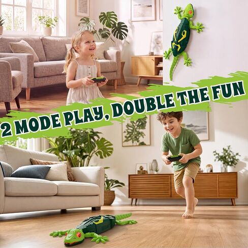 HYES Wall Crawler Gecko, Rechargeable Remote Control Robot Toys in Saudi Arabia