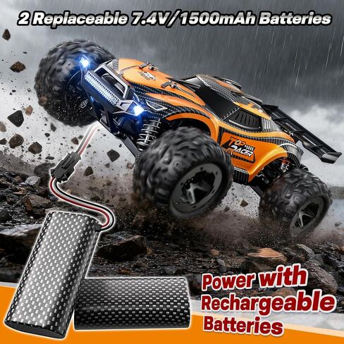 HOMETALL 1:18 Fast RC Cars for Adults - 38+ KPH Off Road Remote Control Car in Kuwait