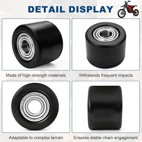 Chain Tensioner Guide Roller Pulley Compatible with Yozma in 10 in Kuwait
