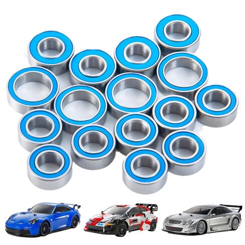 16pcs Sealed Bearings Kit for Tamiya TT-02 TT-02D in Saudi Arabia