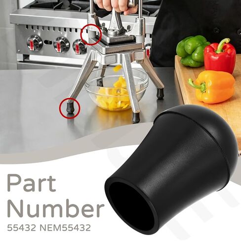 2 Set Replacement 55432 Bumpers Compatible with Nemco Choppers & Wedgers in Saudi Arabia