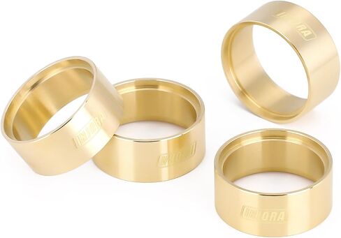 INJORA Brass Internal Beadlock Clamp Ring Fit 1.0" Wheel for 1/24 SCX24 in Kuwait