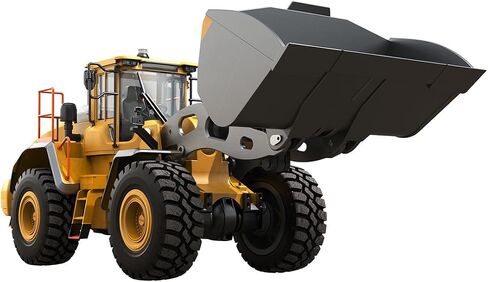 1/16 RC Wheel Loader, 4WD RC Bulldozer for Adults, Five Brushed Motors in Saudi Arabia