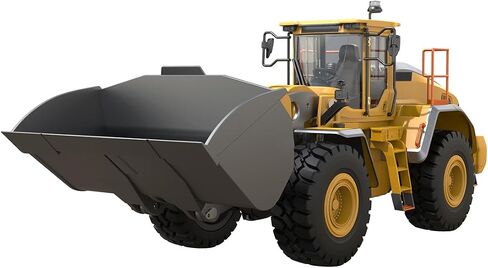 1/16 RC Wheel Loader, 4WD RC Bulldozer for Adults, Five Brushed Motors in Saudi Arabia