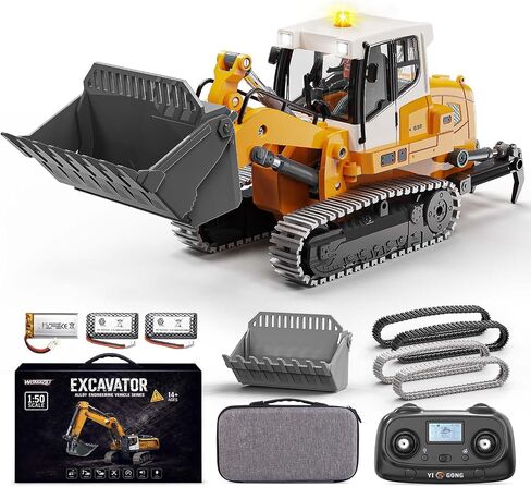 RC Road Roller 1:50 Remote Control Construction Vehicle with Metal Roller in Saudi Arabia