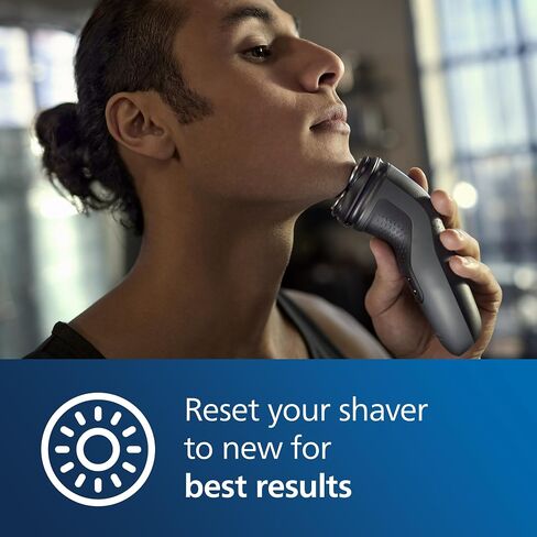 Philips Norelco Shaving Heads for Shaver Series 3000, 2000, 1000 and Click & Style, SH30/52 in Kuwait