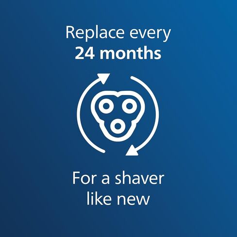 Philips Norelco Shaving Heads for Shaver Series 3000, 2000, 1000 and Click & Style, SH30/52 in Kuwait