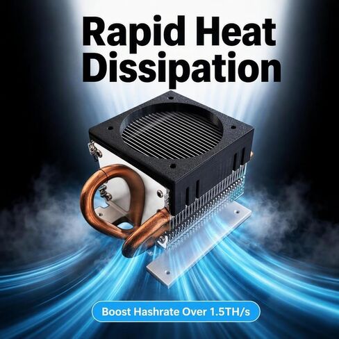 Bitaxes 601/602 Accessories Heatsink Radiator Cooler fanless in Saudi Arabia