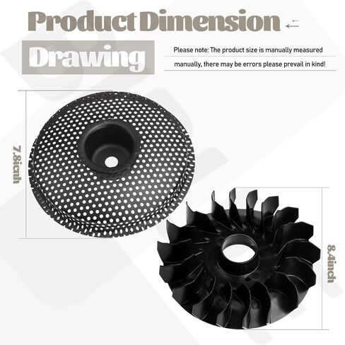 596832 Flywheel Fan Kit Compatible with B&S 19 21HP Engine in Saudi Arabia
