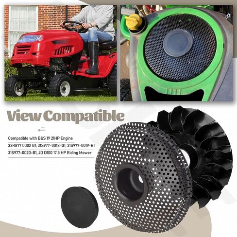 596832 Flywheel Fan Kit Compatible with B&S 19 21HP Engine in Saudi Arabia