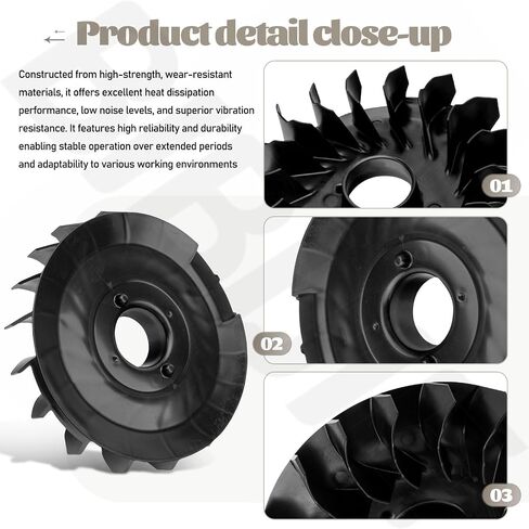 596832 Flywheel Fan Kit Compatible with B&S 19 21HP Engine in Saudi Arabia