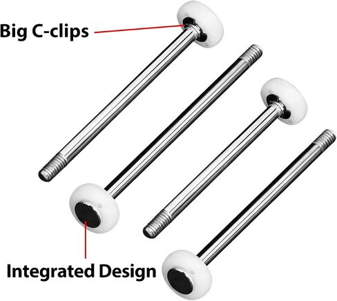 GPM 4140 Carbon Steel Shock Shafts, Heavy Duty Upgrade for ARRMA 1/16 Mini Kraton, 4-Pack in Saudi Arabia