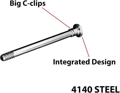 GPM 4140 Carbon Steel Shock Shafts, Heavy Duty Upgrade for ARRMA 1/16 Mini Kraton, 4-Pack in Saudi Arabia