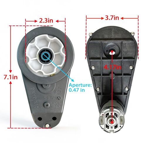 20V 24V 30000RPM Electric Motor Gearbox for Power Wheels Motor Upgrade Kit in Saudi Arabia