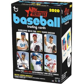 Topps 2020 Heritage Baseball Trading Cards Blaster Box