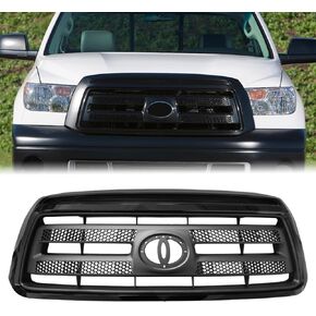 شبكة أمامية DIBON AUTO لـ 2010-2013 Toyota Tundra غطاء شواء أسود وإدراج in Kuwait