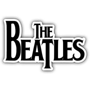 The Beatles Slogan - Sticker Graphic - Auto, Wall, Laptop, Cell, Truck Sticker for Windows, Cars, Trucks