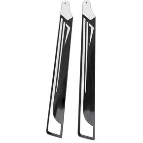 Luqeeg 2 Pcs RC Helicopter Propeller Part, Main Blade Propellers with, Waterproof, Light Weight, RC Air Force Airplane Helicopter for FlyWing FW450?V3RC Helicopter