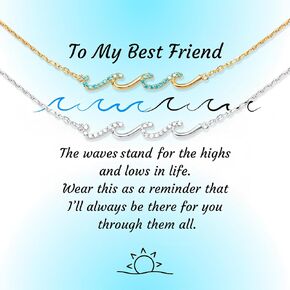 Best Friend Bracelet 14K Gold Plated Matching Friendship Bracelets Best Friend Friendship Gifts for Women