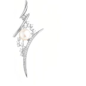 EMEGCY Brooch Pin for Women Rhinestone Pearl Brooches Fashion Jewelry Gift for Girls