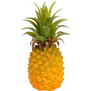 QIRMIZI Artificial Pineapple -Simulated Fruit Decoration, Lifelike Fake Fruit Model, Perfect for Home Decor, Kitchen, Party & Photography Prop – Realistic & Eco-Friendly,Green Large