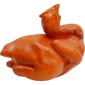 Saihisday Roast Chicken Model, Fake Cooked Turkey, Simulated Chicken Food Meat Decoration, Artificial Food Model Ornament for Halloween Thanksgiving Harvest Parties in Saudi Arabia