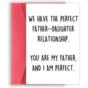 YiKaLus Meaningful Fathers Day Card for Dad, Son Daughter to Dad Fathers Day, Best Gifts Ideas