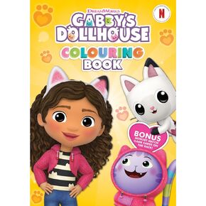 Allgator Gabby Dollhouse Colouring Book