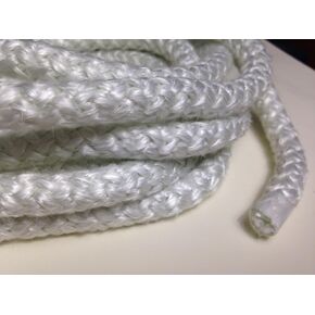 3/8" Wood Stove Door Gasket, Round Fiberglass Rope Seal (25 ft. roll) Standard Density