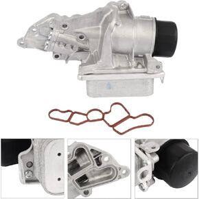 GELUOXI Engine Oil Filter Housing W/Oil Cooler Replacement for Mercedes W203 W211 C230 W216 W209 W211 A2721800510 2721800510 in Saudi Arabia