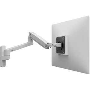 Ergotron – MXV Single Monitor Arm, VESA Wall Mount – for Monitors Up to 34 Inches, 7 to 20 lbs – White